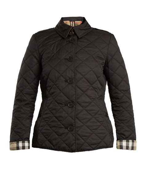 Burberry Frankby Quilted Jacket, Black 